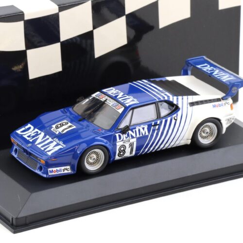 1:43 Minichamps BMW M1 ProCar Denim #81 H.Heyer