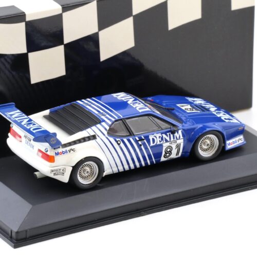 1:43 Minichamps BMW M1 ProCar Denim #81 H.Heyer