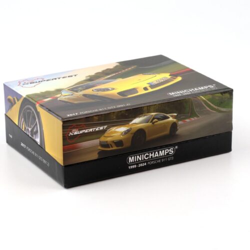 1:43 Minichamps Porsche 911 991.2 GT3 Coupe 2017 yellow 25th Anniversary