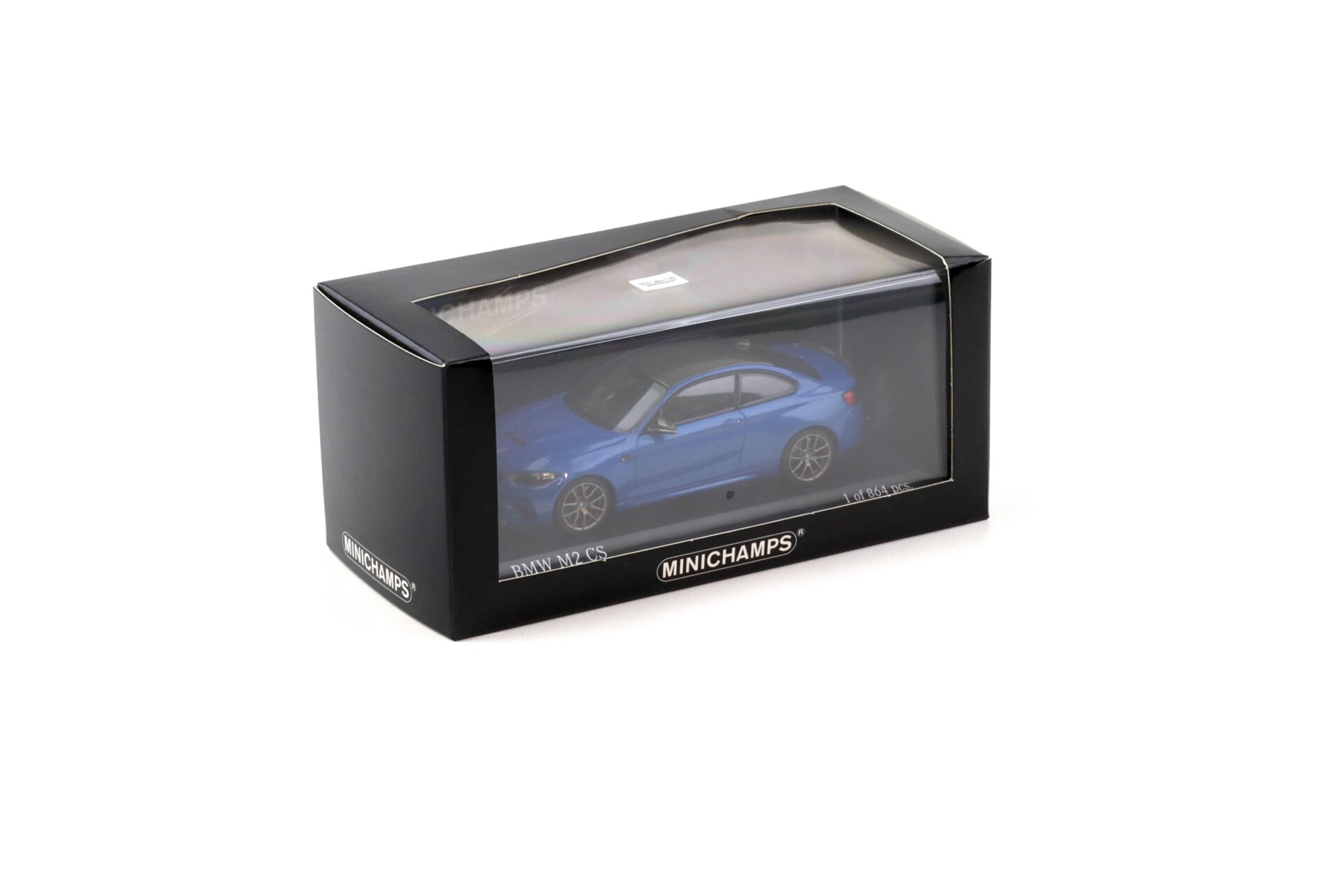 1:43 Minichamps BMW M2 CS Coupe Misano blue/ gold wheels 2020