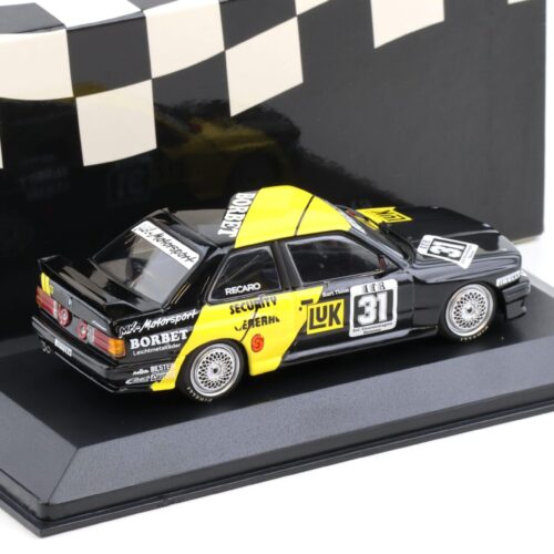 1:43 Minichamps BMW M3 E30 DTM 1988 MK-Motorsport Eifelrennen K.Thiim #31