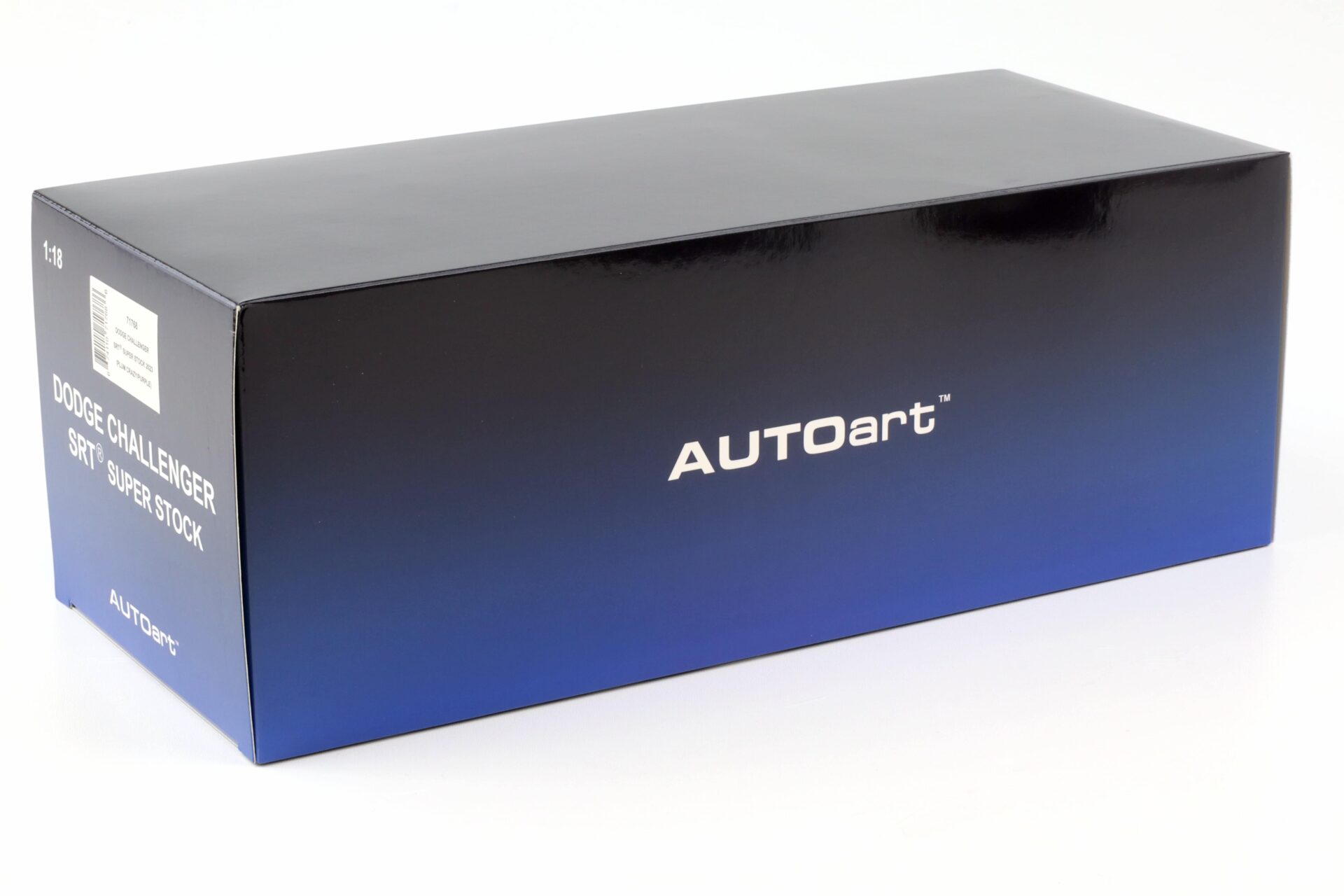 1:18 AUTOart Dodge Challenger SRT SUPER STOCK 2023 Plum Crazy purple 71768
