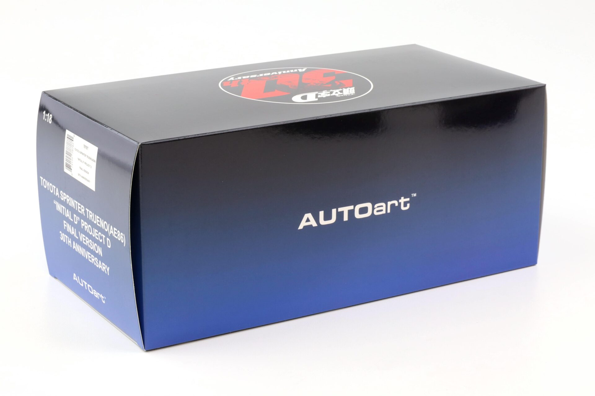 1:18 AUTOart Toyota Sprinter Trueno AE86 INITIAL D PROJECT D 30th Anniversary 78787