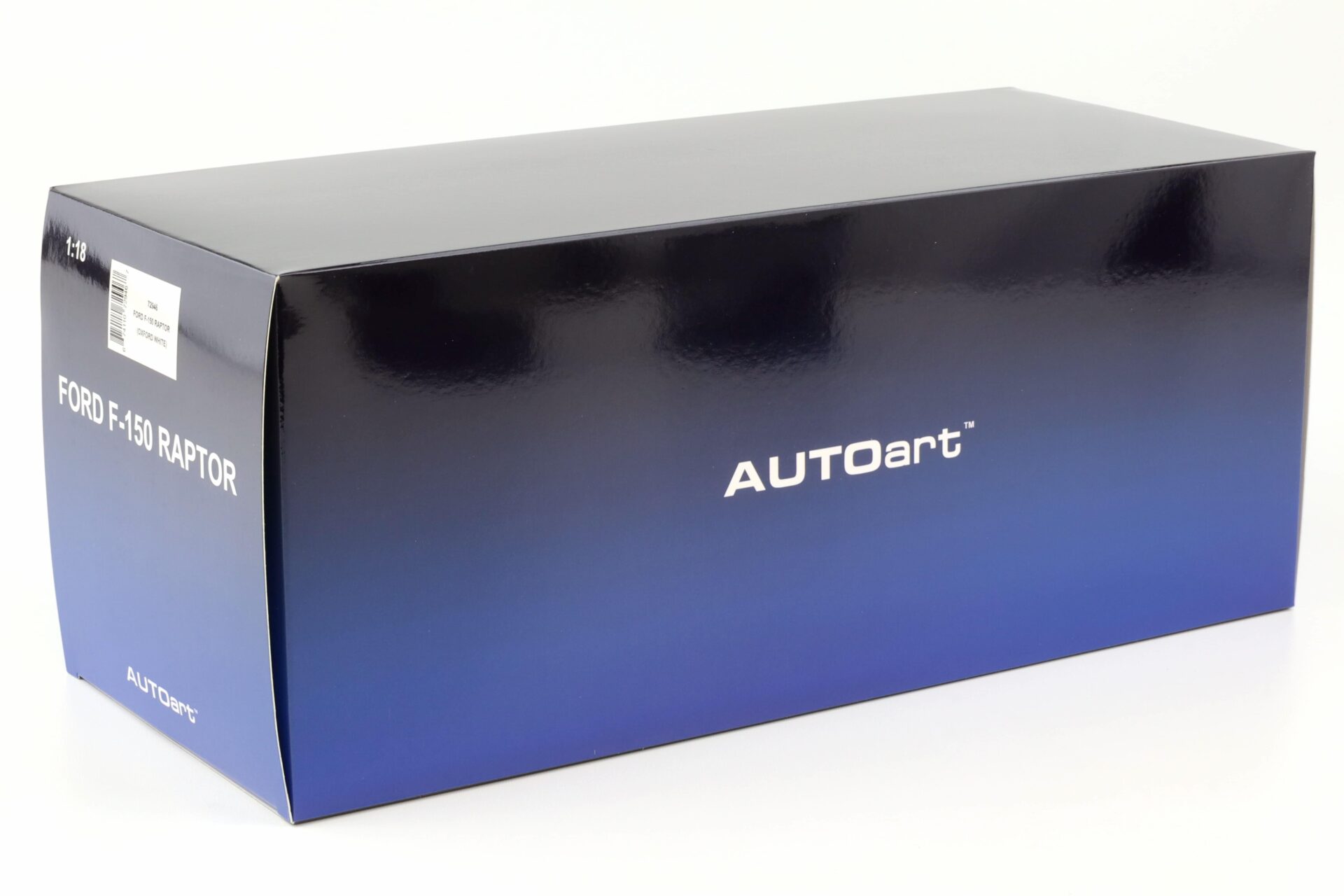 1:18 AUTOart Ford F-150 Raptor Supercrew Pickup 2019 Oxford white 72946