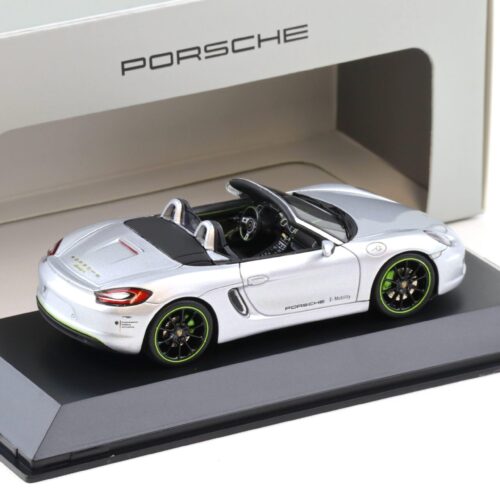 1:43 Spark Porsche Boxster E Spyder E981 Rhodium silver WAP DEALER