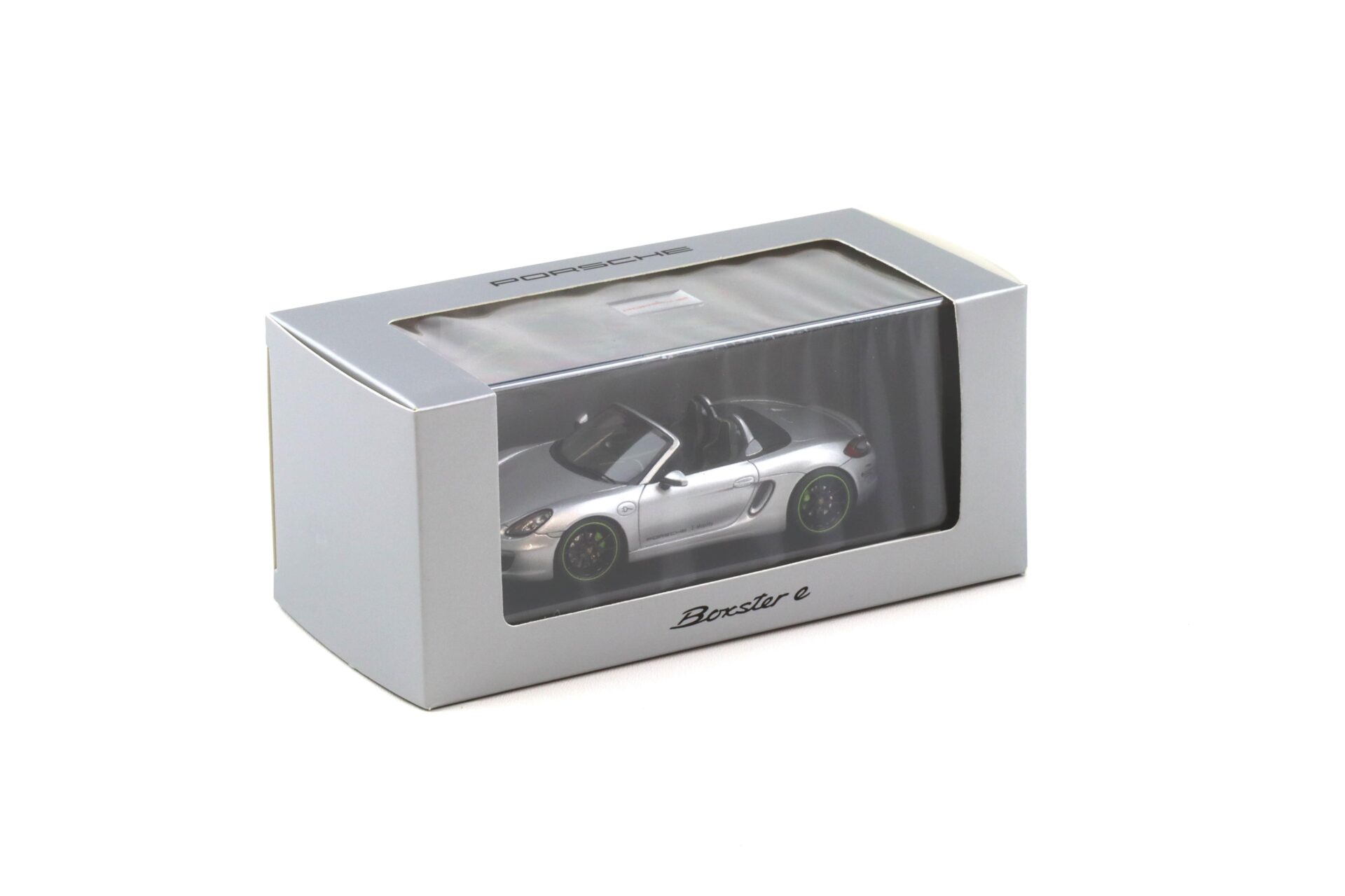 1:43 Spark Porsche Boxster E Spyder E981 Rhodium silver WAP DEALER