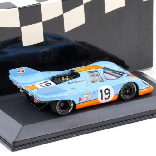 1:43 Minichamps Porsche 917K 24h Le Mans 1971 2nd Place #19 Müller/ Attwood GULF