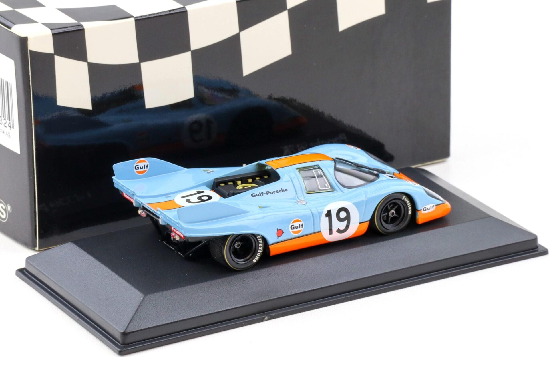 1:43 Minichamps Porsche 917K 24h Le Mans 1971 2nd Place #19 Müller/ Attwood GULF