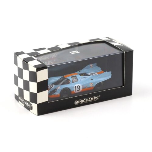 1:43 Minichamps Porsche 917K 24h Le Mans 1971 2nd Place #19 Müller/ Attwood GULF