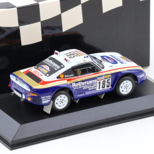 1:43 Minichamps Porsche 959 Rallye Paris-Dakar 1986 Ickx/ Brasseur #185