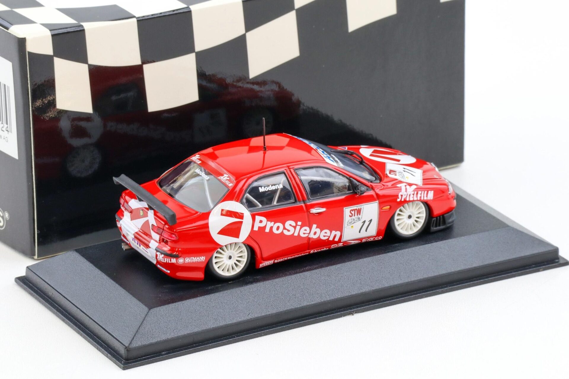 1:43 Minichamps Alfa Romeo 156 STW 1999 Team Euroteam S.Modena #11