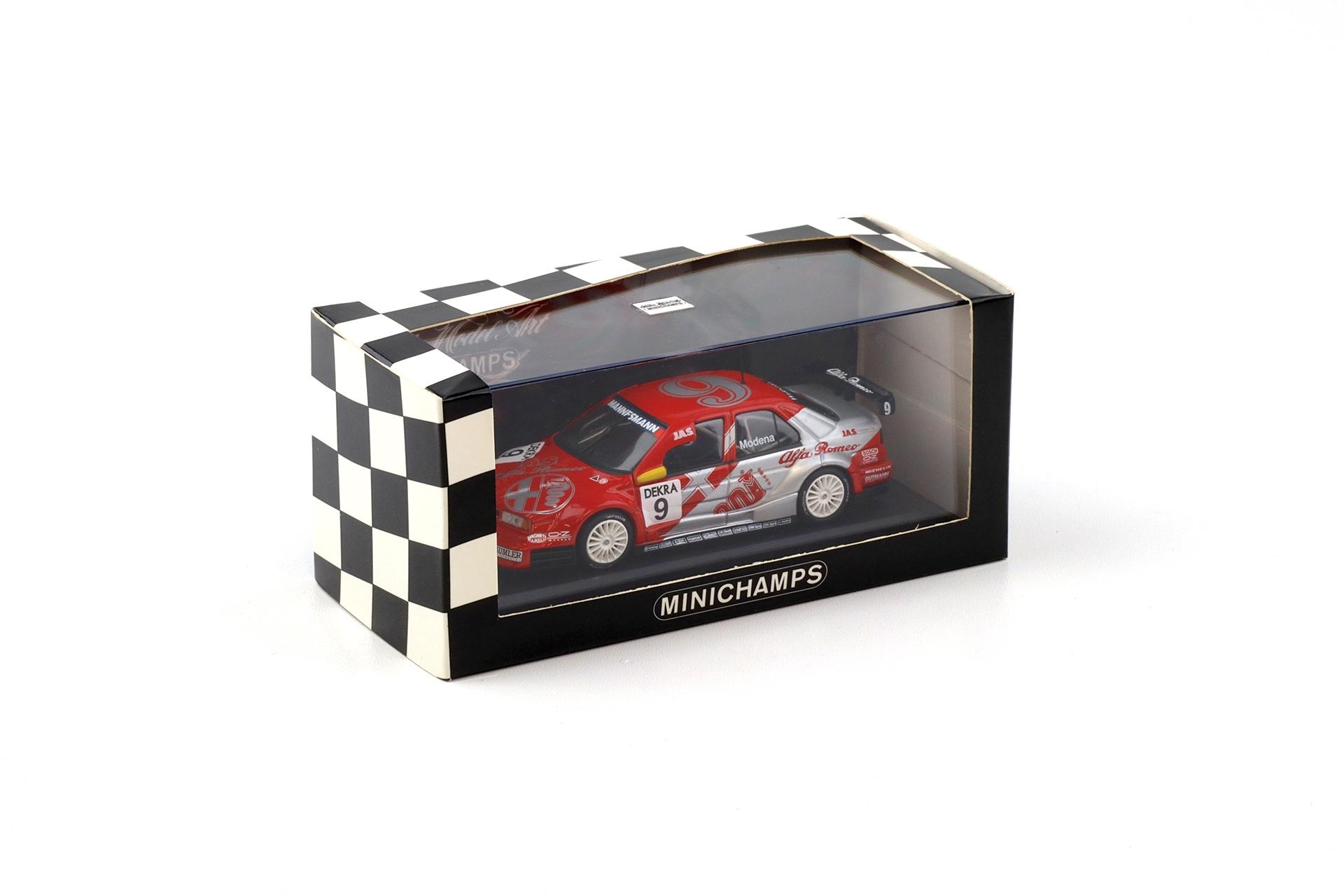 1:43 Minichamps Alfa Romeo 155 V6 TI DTM 1996 Team Alfa JAS S.Modena #9