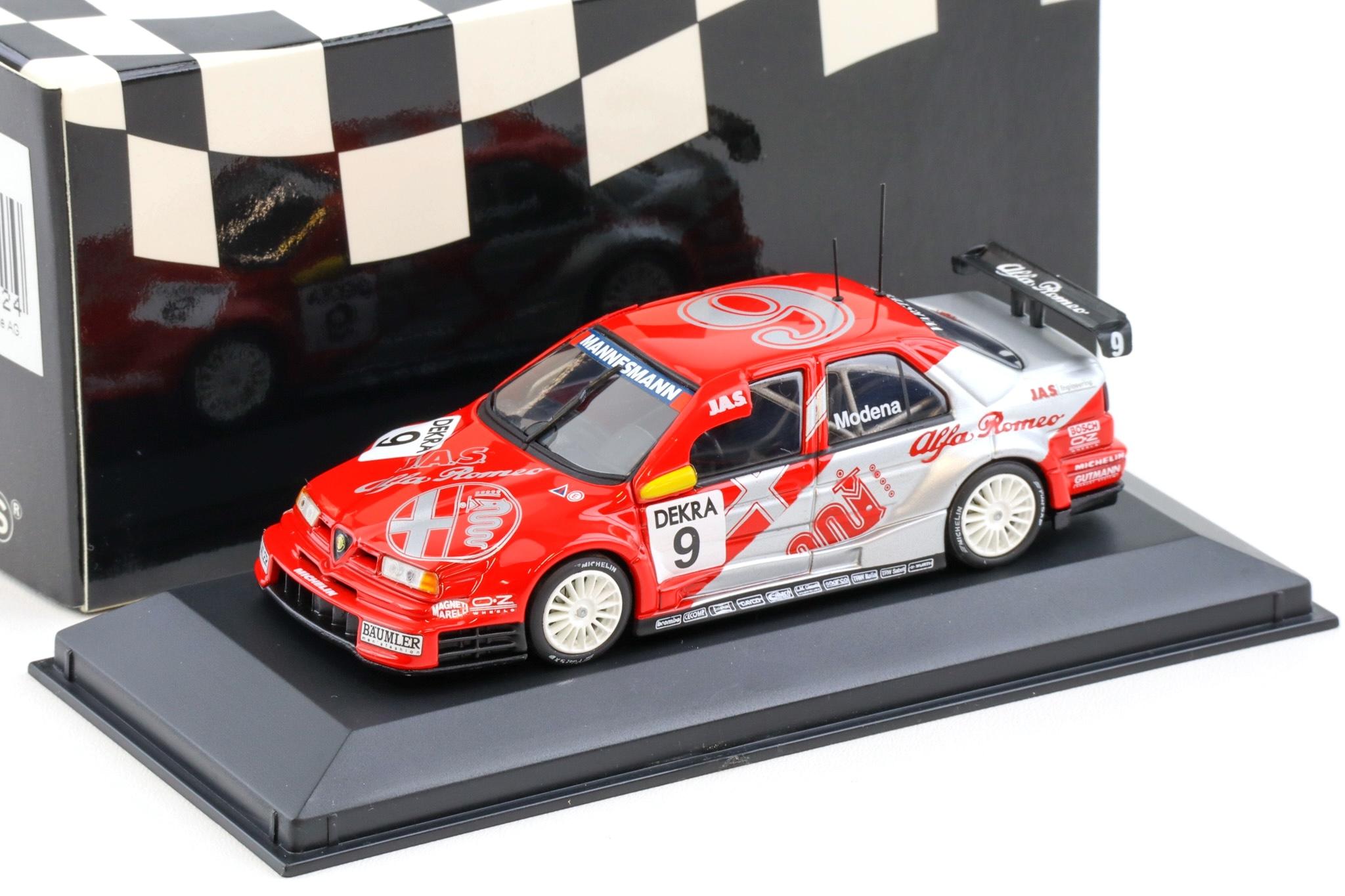 1:43 Minichamps Alfa Romeo 155 V6 TI DTM 1996 Team Alfa JAS S.Modena #9