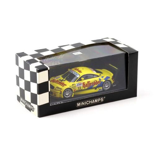 1:43 Minichamps Audi TT-R DTM 2001 Abt Sportsline Junior Ekstroem #22 Hasseröder