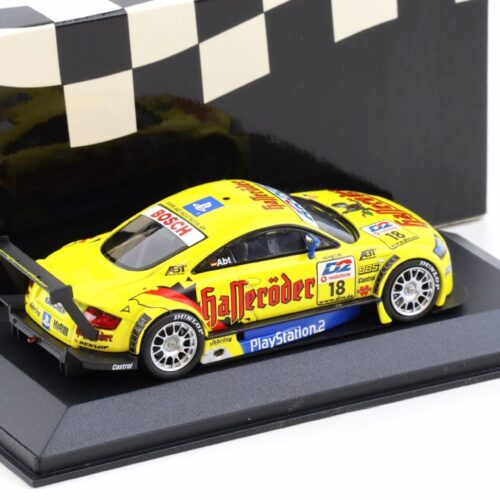 1:43 Minichamps Audi TT-R DTM 2001 Team Abt Sportsline C.Abt #18 Hasseröder