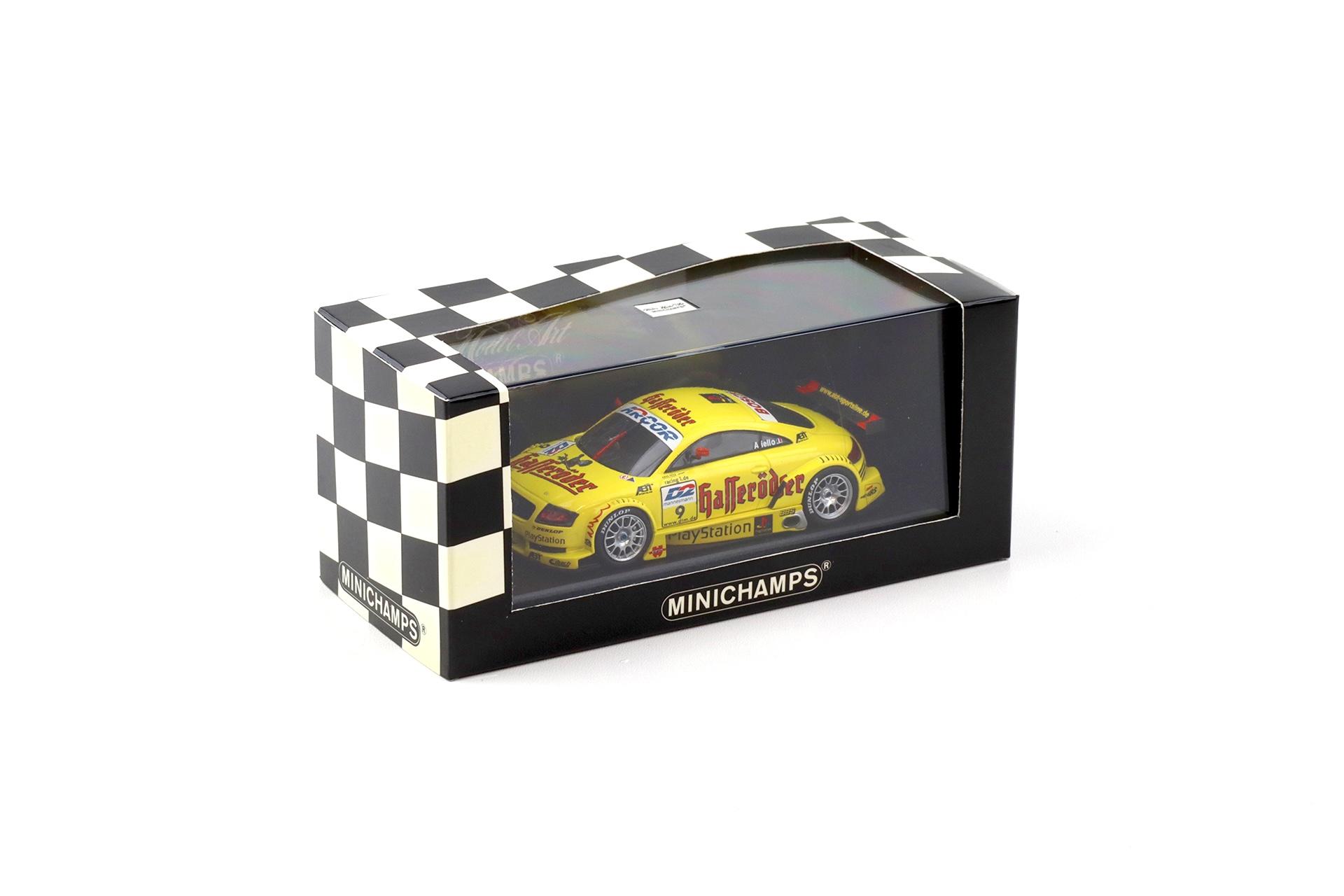 1:43 Minichamps Audi TT-R DTM 2000 Team Abt L.Aiello #9 Hasseröder