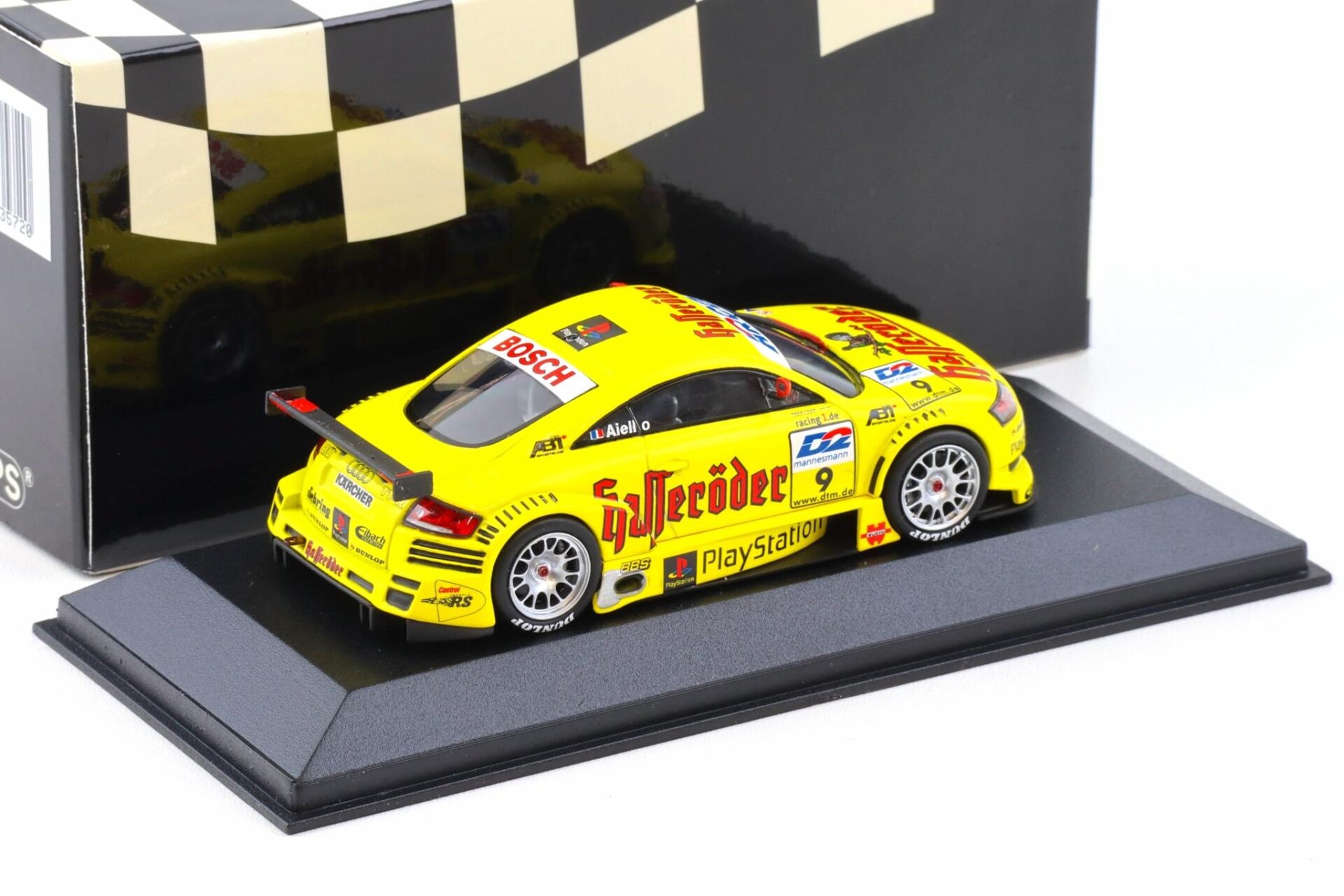 1:43 Minichamps Audi TT-R DTM 2000 Team Abt L.Aiello #9 Hasseröder