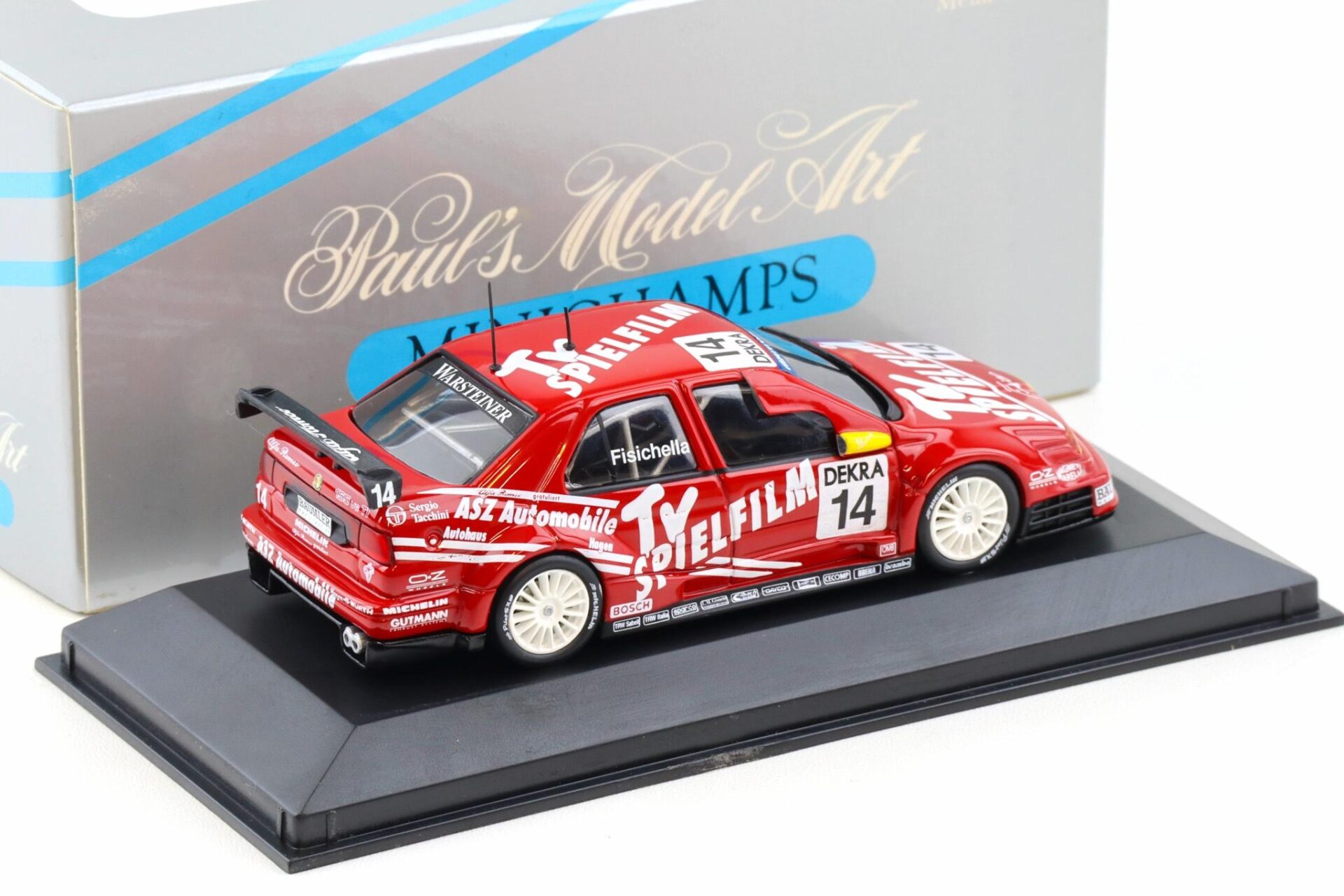 1:43 Minichamps Alfa Romeo 155 V6 TI DTM 1996 Team Alfa Corse G.Fisichella #14