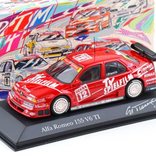 1:43 Minichamps Alfa Romeo 155 V6 TI DTM 1994 Team Schubel #12 G.Francia