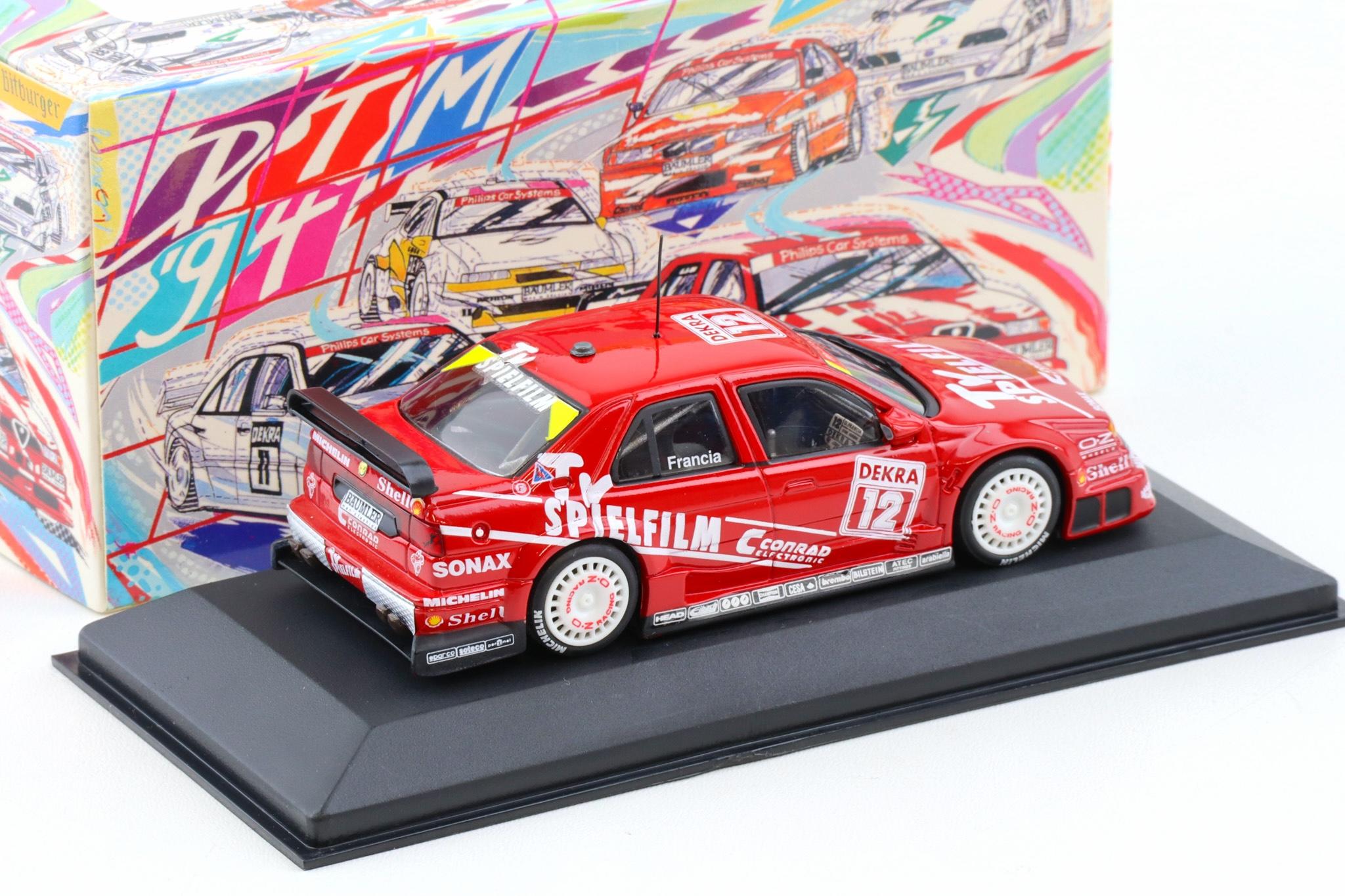 1:43 Minichamps Alfa Romeo 155 V6 TI DTM 1994 Team Schubel #12 G.Francia