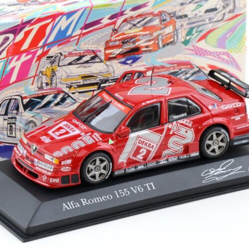 1:43 Minichamps Alfa Romeo 155 V6 TI DTM 1994 Team Alfa Corse #2 A.Nannini