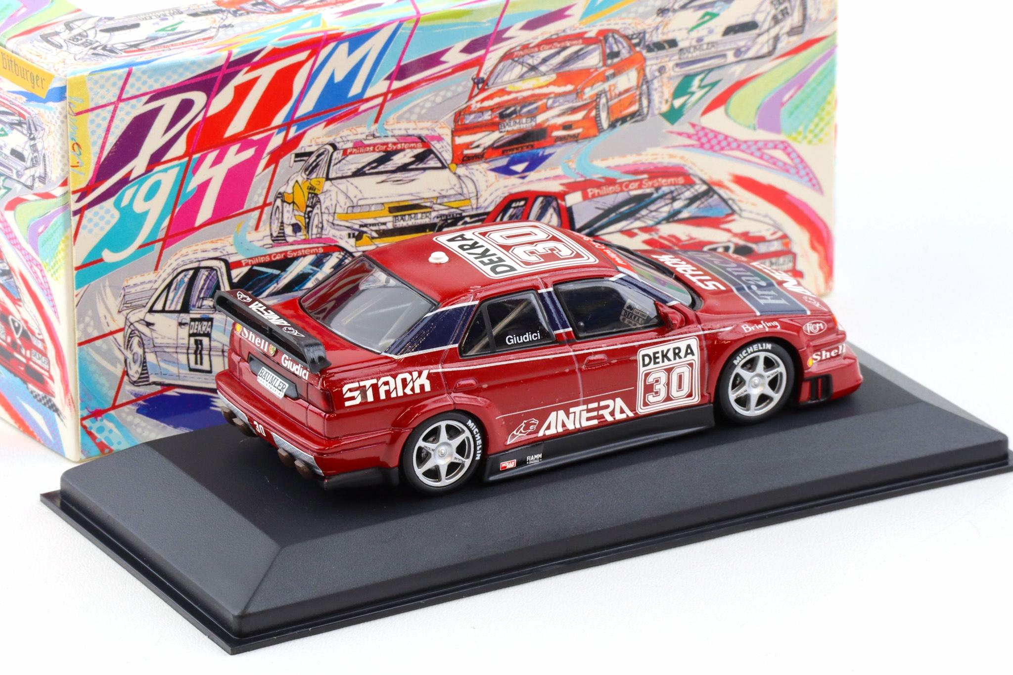 1:43 Minichamps Alfa Romeo 155 V6 TI DTM 1994 Team Giudici #30 G.Giudici