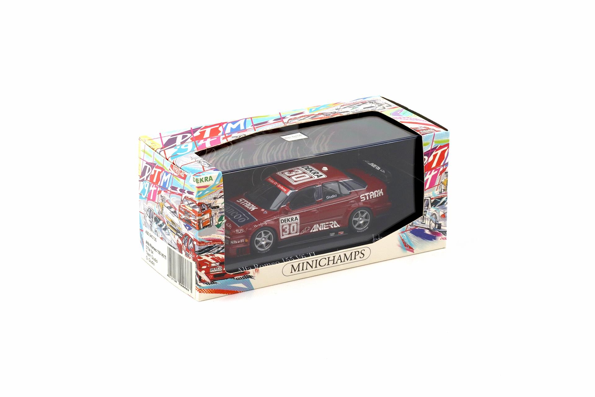 1:43 Minichamps Alfa Romeo 155 V6 TI DTM 1994 Team Giudici #30 G.Giudici