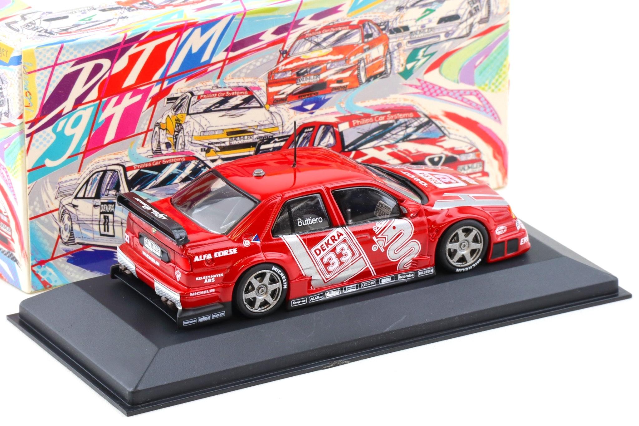 1:43 Minichamps Alfa Romeo 155 V6 TI DTM 1994 Team Alfa Corse #33 S.Buttiero