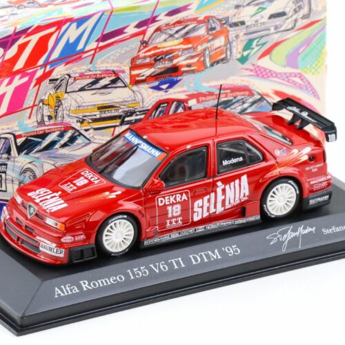 1:43 Minichamps Alfa Romeo 155 V6 TI DTM 1995 Euroteam #18 S.Modena