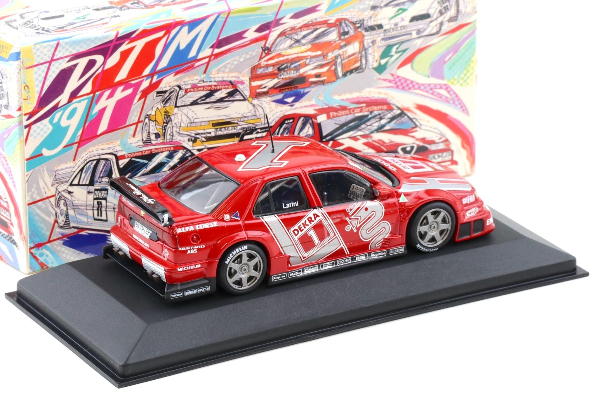 1:43 Minichamps Alfa Romeo 155 V6 TI DTM 1994 Team Alfa Corse #1 N.Larini