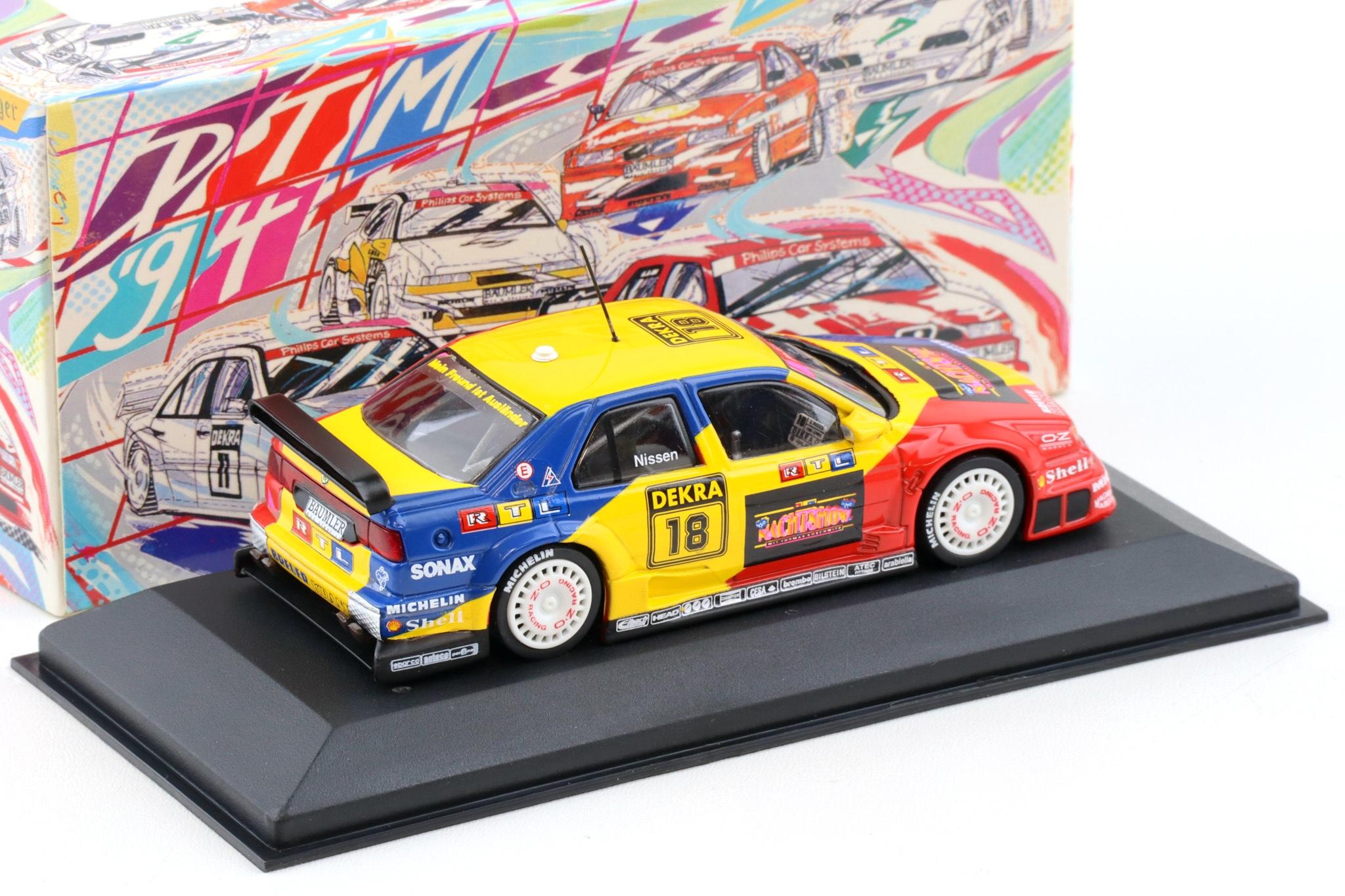 1:43 Minichamps Alfa Romeo 155 V6 TI DTM 1994 Team Schübel K.Nissen #18