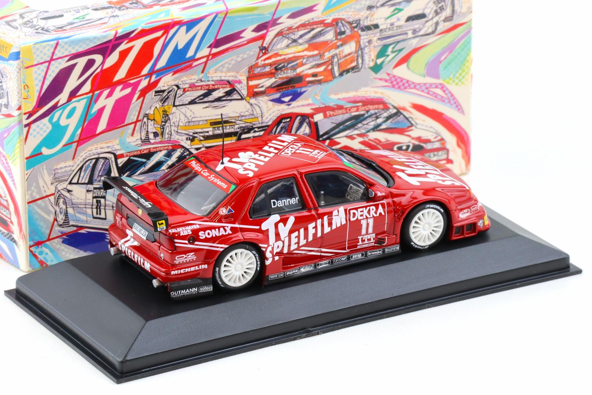 1:43 Minichamps Alfa Romeo 155 V6 TI DTM 1995 C.Danner #11 TV Spielfilm