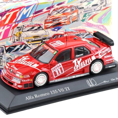 1:43 Minichamps Alfa Romeo 155 V6 TI DTM 1994 Team Schubel C.Danner #11