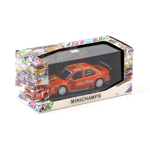 1:43 Minichamps Alfa Romeo 155 V6 TI DTM 1995 Euroteam M.Bartels #19 Jägermeister
