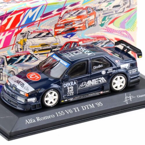 1:43 Minichamps Alfa Romeo 155 V6 TI DTM 1995 G.Giudici #13 Antera