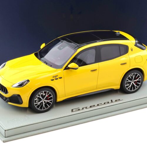 1:18 BBR Maserati Grecale Trofeo 2022 Giallo yellow DEALER VERSION