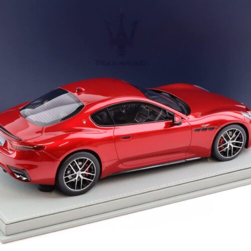 1:18 BBR Maserati Granturismo Trofeo 2023 Rosso GT metallic DEALER VERSION