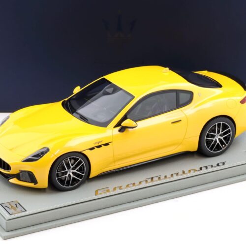 1:18 BBR Maserati Granturismo Trofeo 2023 Giallo Corse metallic DEALER VERSION