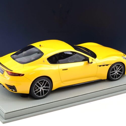 1:18 BBR Maserati Granturismo Trofeo 2023 Giallo Corse metallic DEALER VERSION