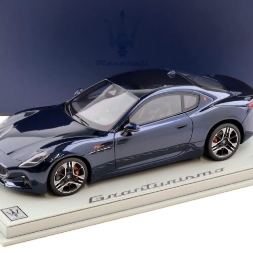 1:18 BBR Maserati Granturismo Folgore 2023 Blu Nobile metallic DEALER VERSION