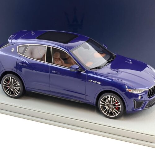 1:18 BBR Maserati Levante V8 Trofeo Blu Emozione DEALER VERSION