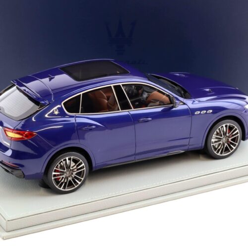 1:18 BBR Maserati Levante V8 Trofeo Blu Emozione DEALER VERSION