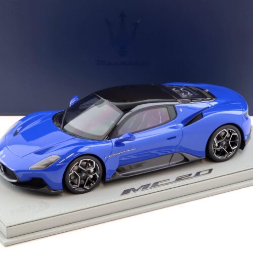 1:18 BBR Maserati MC20 Coupe 2020 Blu Infinito DEALER VERSION