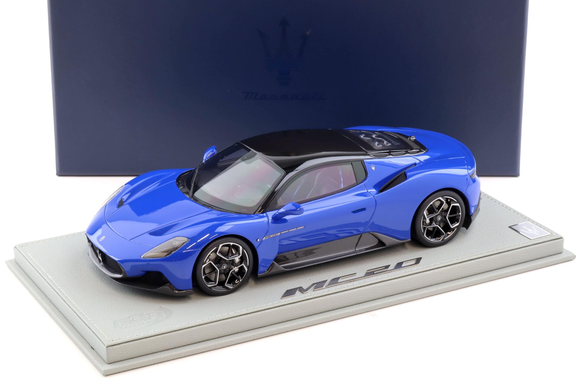 1:18 BBR Maserati MC20 Coupe 2020 Blu Infinito DEALER VERSION