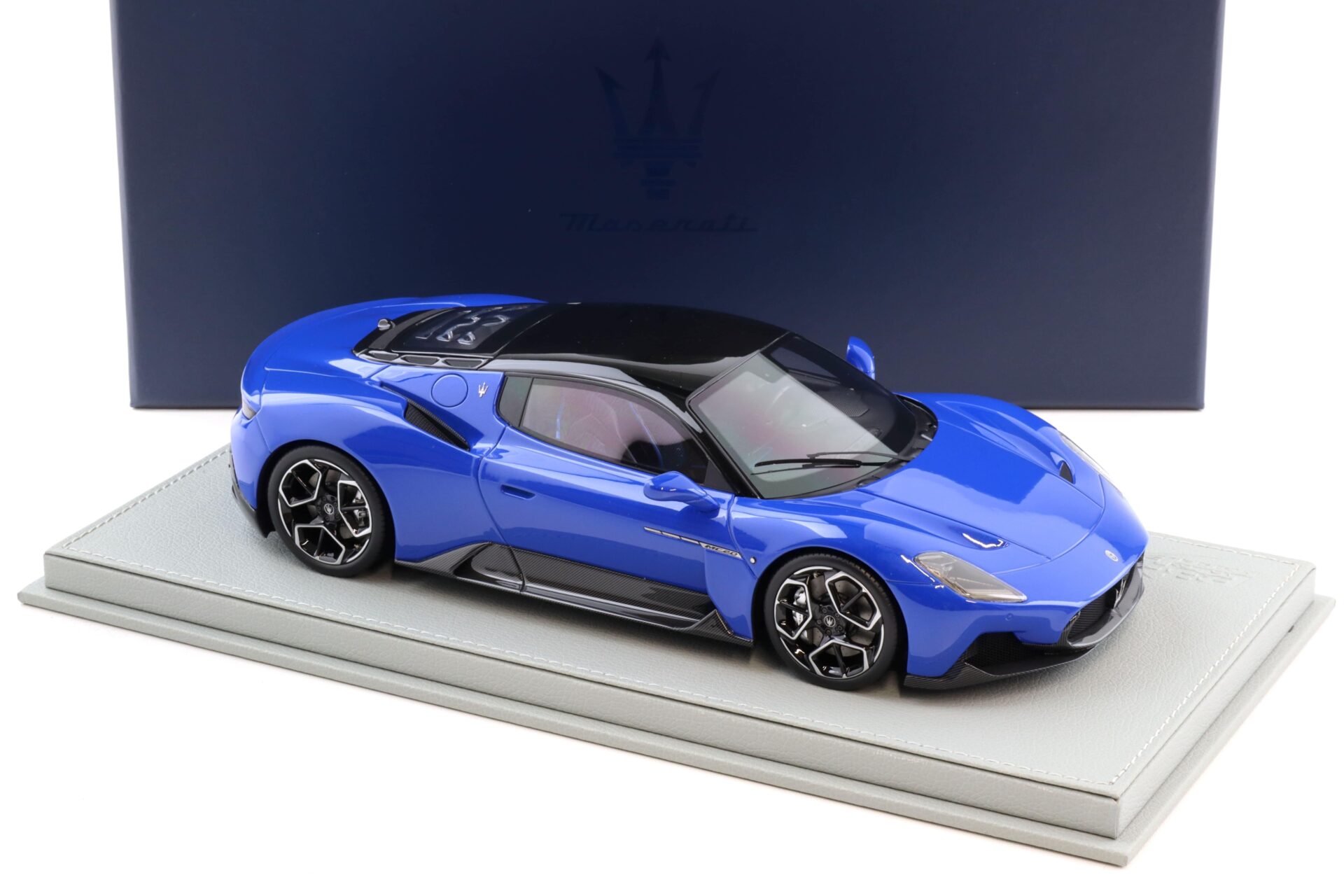 1:18 BBR Maserati MC20 Coupe 2020 Blu Infinito DEALER VERSION
