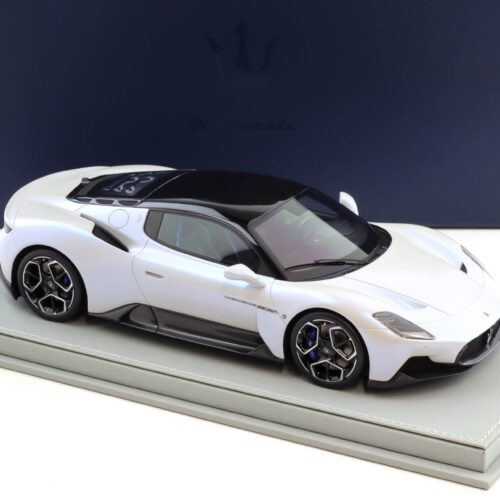 1:18 BBR Maserati MC20 Coupe 2020 Bianco Audace DEALER VERSION
