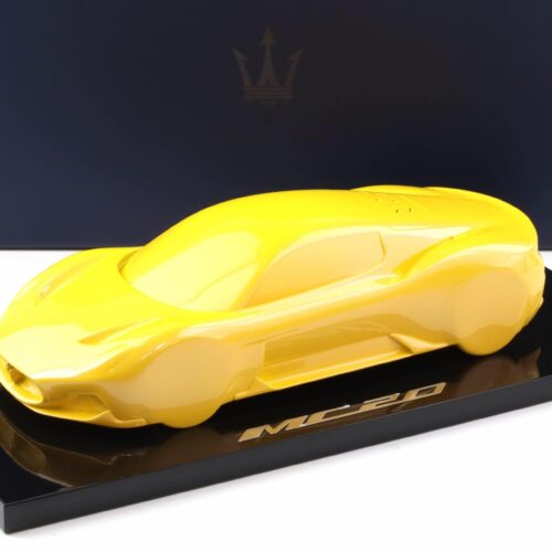 1:18 BBR Silhouette Maserati MC20 Coupe 2020 Giallo Genio DEALER VERSION