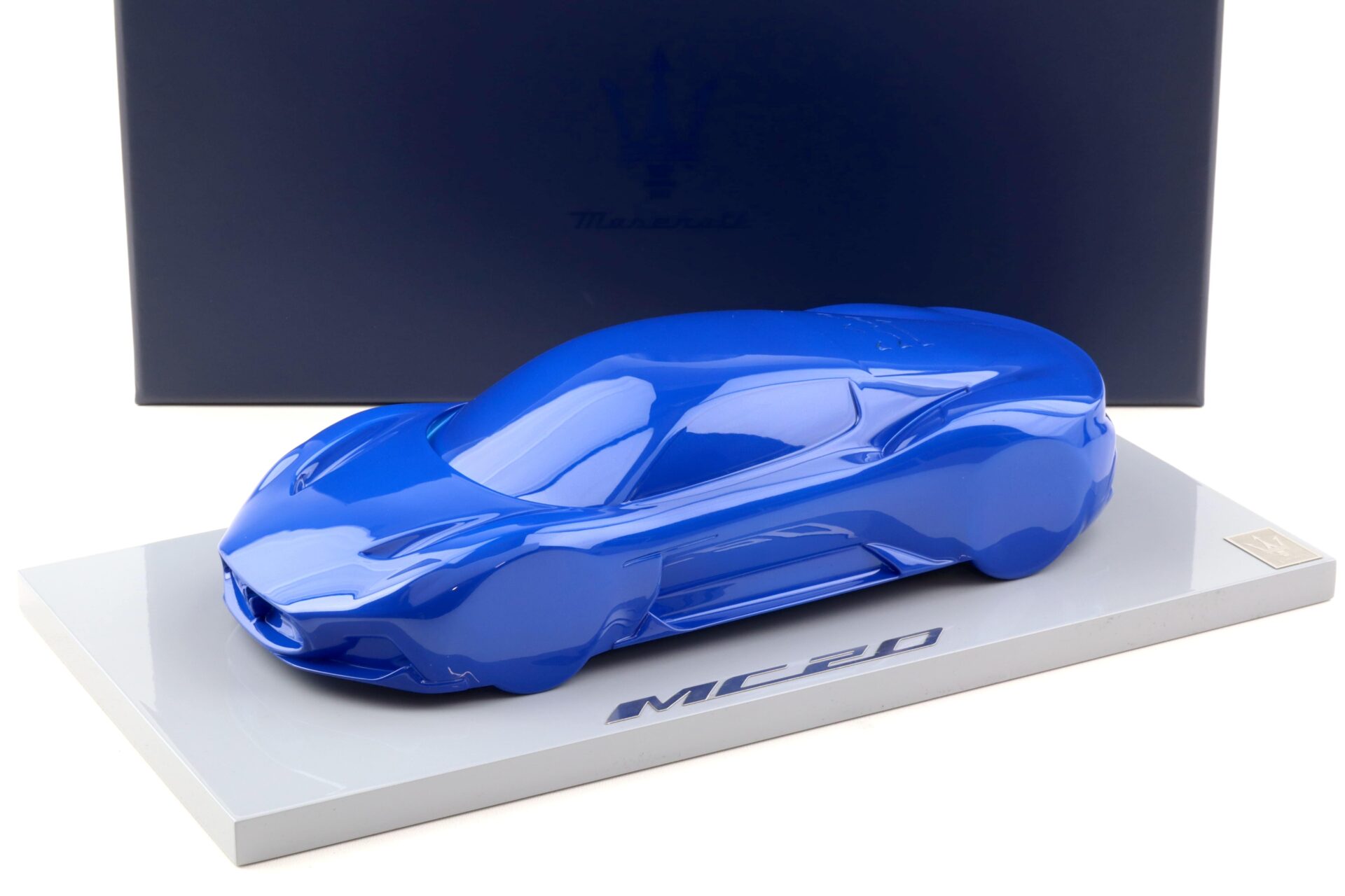 1:18 BBR Silhouette Maserati MC20 Coupe 2020 Blu Infinito DEALER VERSION