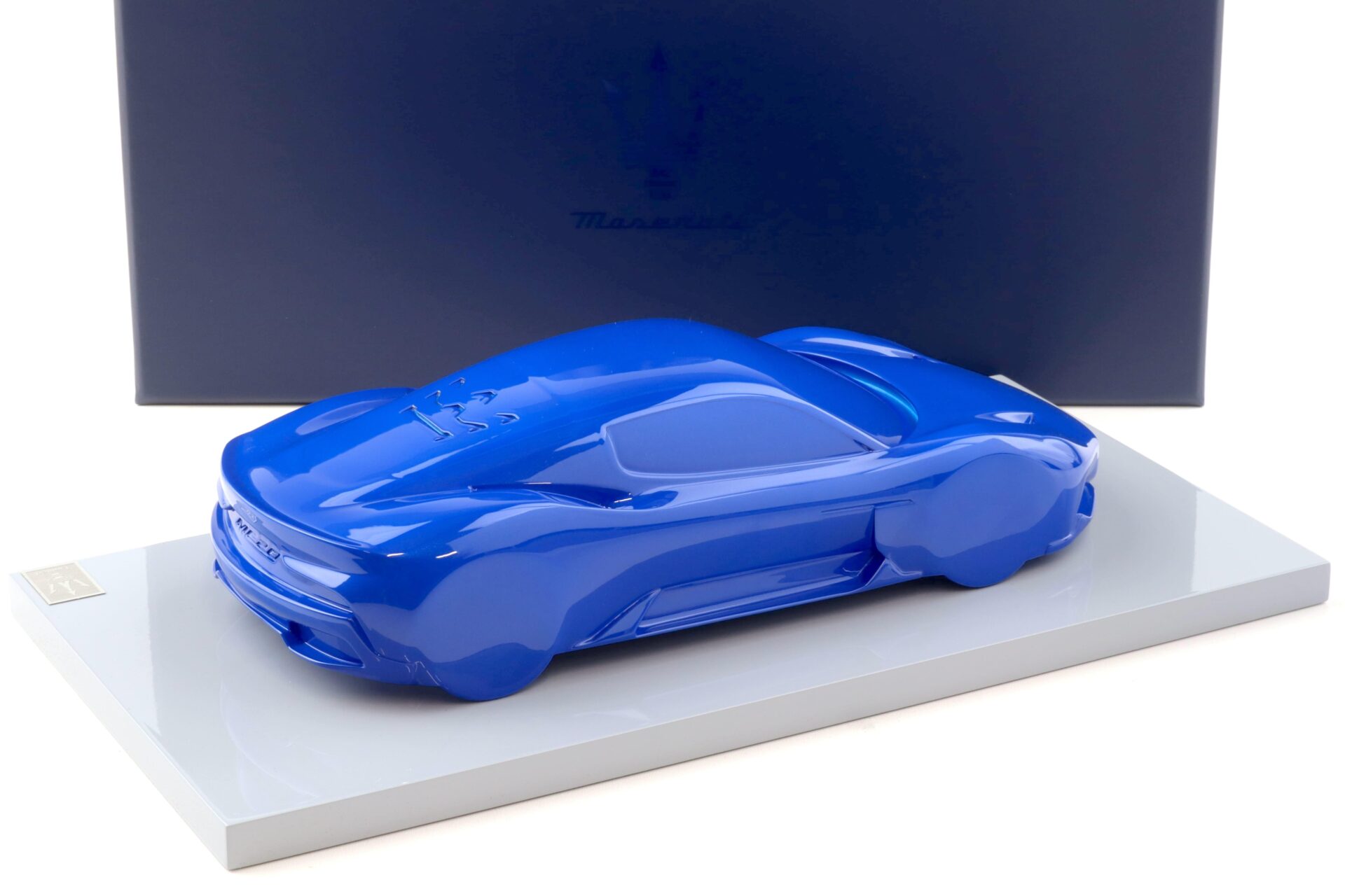 1:18 BBR Silhouette Maserati MC20 Coupe 2020 Blu Infinito DEALER VERSION