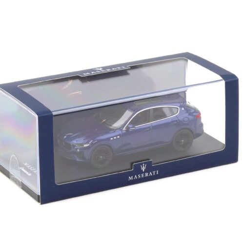 1:43 TSM Model Maserati Levante V8 Trofeo Blu Emozione DEALER VERSION